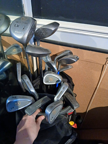 Allan golf bag clubs - bag,, clubs,