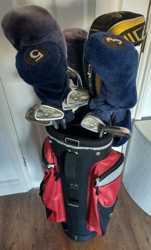 Golf clubs bag and trolley - clubs,,