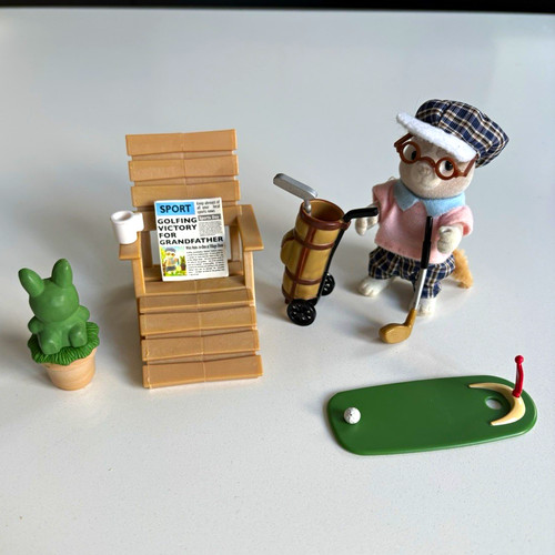 Sylvanian families grandfather - sylvanian,